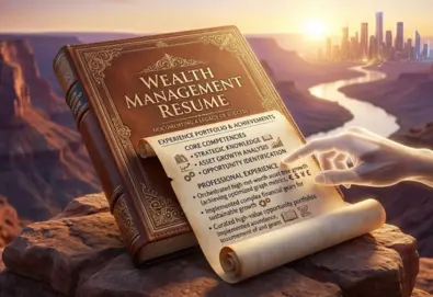 wealth management resume