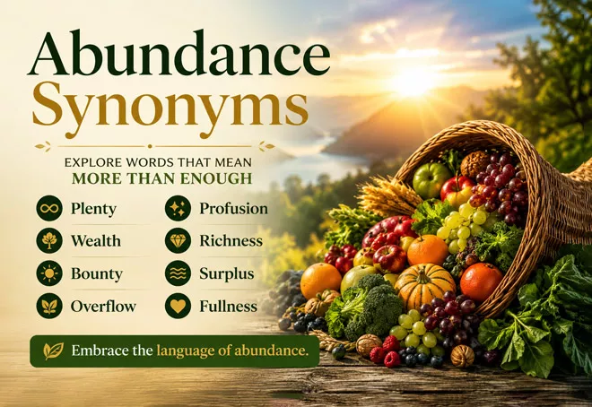 synonyms for abundance